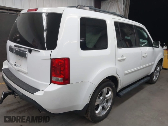 2014 Honda Pilot EX-L with VIN 5FNYF3H54EB025687, listed as a IAAI auction lot 41867694 with 1 mi miles. Bid and sale history available at carsss.com. Image 4.