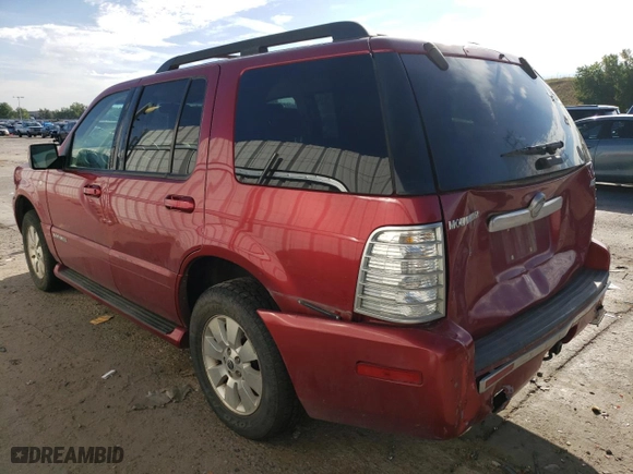 2007 Mercury Mountaineer with VIN 4M2EU47E87UJ21889, listed as a Copart auction lot 69648144 with 170,292 mi miles and Salvage Title. Bid and sale history available at carsss.com. Image 2.