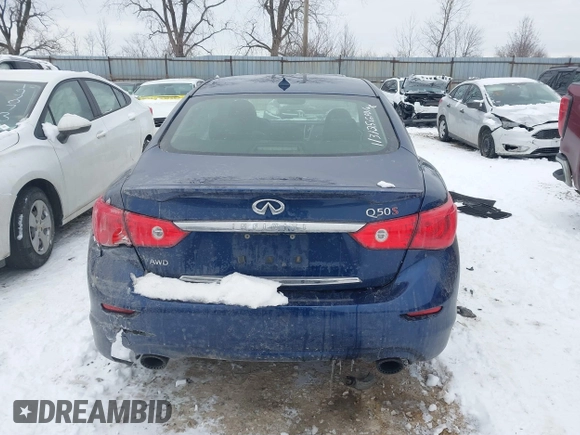 2016 Infiniti Q50 Red Sport 400 с VIN JN1FV7AR9GM452066, выставлен на аукционе IAAI как лот 41271398 с пробегом 95 249 миль миль и . История ставок и продаж доступна на DreamBid. Изображение 15.