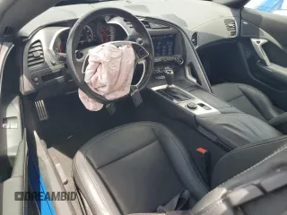 2016 Chevrolet Corvette 1LT with VIN 1G1YB2D79G5118053, listed as a Copart auction lot 64128375 with 14,060 mi miles and Salvage title. Bid and sale history available at DreamBid. Image 8.