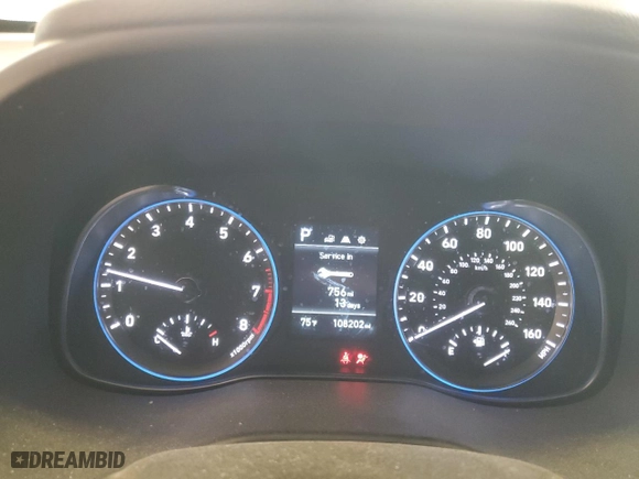 2020 Hyundai Kona SE with VIN KM8K12AA6LU441097, listed as a Copart auction lot 50582875 with 108,202 mi miles and Salvage Title. Bid and sale history available at carsss.com. Image 9.