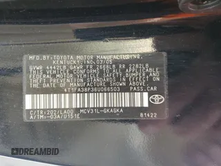 2006 Toyota Solara SE with VIN 4T1FA38P36U066503, listed as a Copart auction lot 65263654 with 118,000 mi miles and Salvage Title. Bid and sale history available at carsss.com. Image 12.