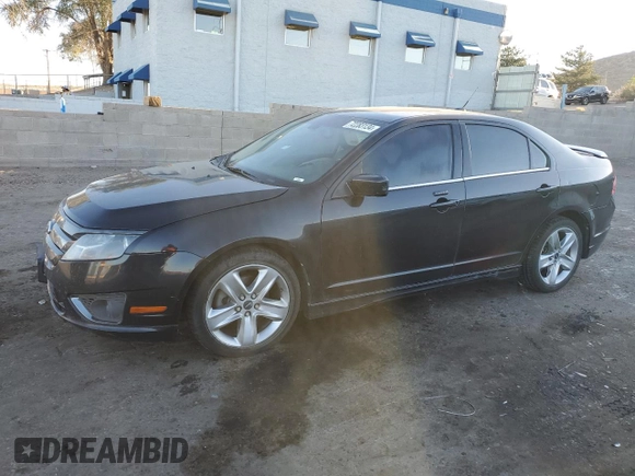 2012 Ford Fusion SPORT with VIN 3FAHP0DC5CR283668, listed as a Copart auction lot 72283134 with 144,057 mi miles and Salvage Title. Bid and sale history available at carsss.com. Image 1.