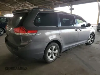 2013 Toyota Sienna LE AAS with VIN 5TDKK3DC8DS295151, listed as a Copart auction lot 46894255 with Not Provided miles and Salvage Title. Bid and sale history available at DreamBid. Image 3.