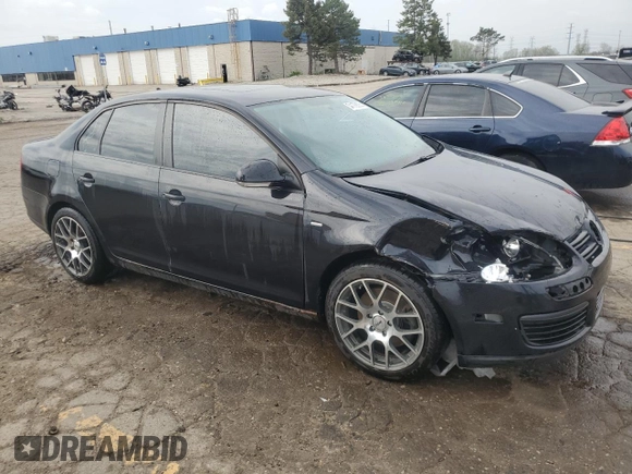 2010 Volkswagen Jetta Wolfsburg Edition with VIN 3VWRJ7AJ0AM154031, listed as a Copart auction lot 54176835 with 233,172 mi miles and Clean title. Bid and sale history available at DreamBid. Image 4.