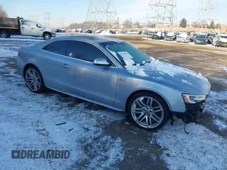 2015 Audi S5 Premium Plus with VIN WAUCGAFR8FA039309, listed as a IAAI auction lot 41363365 with 130,930 mi miles. Bid and sale history available at carsss.com. Image 1.