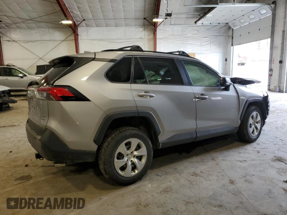 2019 Toyota RAV4 LE with VIN 2T3F1RFV2KW042392, listed as a Copart auction lot 48320245 with Not Provided miles and Salvage Title. Bid and sale history available at DreamBid. Image 3.