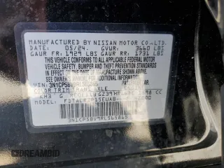 2024 Nissan Kicks S with VIN 3N1CP5BV9RL565865, listed as a Copart auction lot 50495815 with 8,343 mi miles and Salvage Title. Bid and sale history available at carsss.com. Image 15.