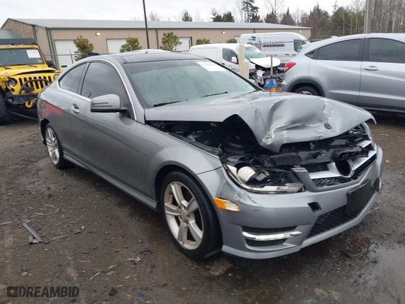 2013 Mercedes-Benz C-Class C 250 with VIN WDDGJ4HB0DG063367, listed as a IAAI auction lot 41705674 with 149,422 mi miles. Bid and sale history available at carsss.com. Image 1.