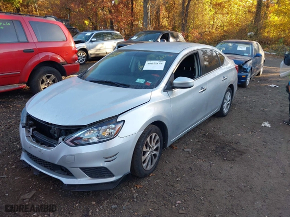 2019 Nissan Sentra S with VIN 3N1AB7AP7KY434155, listed as a IAAI auction lot 40653154 with 63,524 mi miles. Bid and sale history available at carsss.com. Image 17.