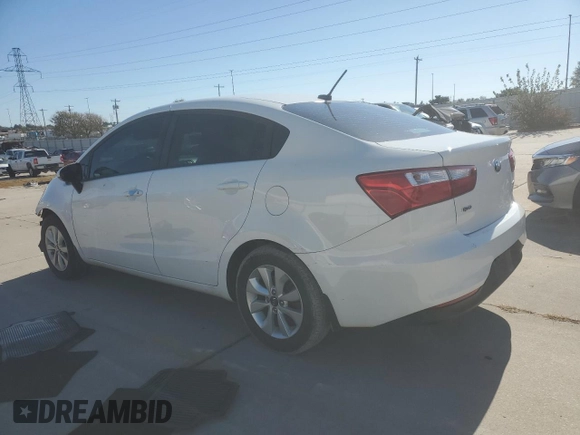 2017 Kia Rio EX with VIN KNADN4A30H6071790, listed as a Copart auction lot 80709114 with 75,402 mi miles and Salvage Title. Bid and sale history available at carsss.com. Image 2.