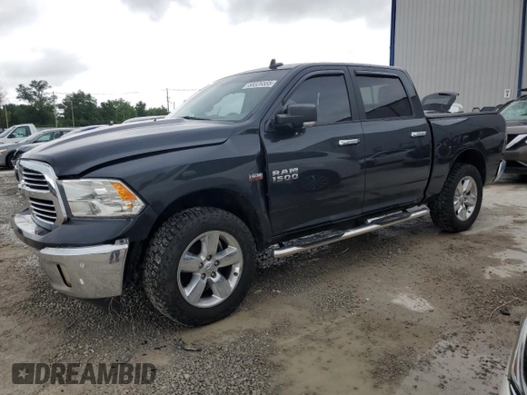 2017 Ram 1500 Big Horn with VIN 3C6RR7LT9HG522992, listed as a Copart auction lot 58326585 with 140,642 mi miles and Non repairable. Bid and sale history available at DreamBid. Image 1.