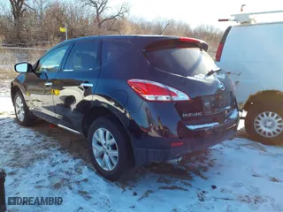 2014 Nissan Murano SV with VIN JN8AZ1MW6EW518590, listed as a IAAI auction lot 41318528 with 52,023 mi miles. Bid and sale history available at carsss.com. Image 3.
