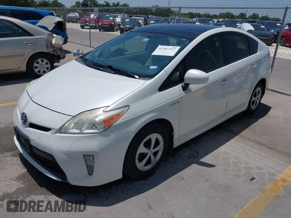 2012 Toyota Prius One with VIN JTDKN3DU6C5435587, listed as a IAAI auction lot 42307227 with 255,905 mi miles and . Bid and sale history available at DreamBid. Image 17.