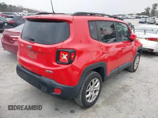 2016 Jeep Renegade Latitude with VIN ZACCJBBT0GPD91071, listed as a IAAI auction lot 41620076 with 94,972 mi miles and . Bid and sale history available at DreamBid. Image 4.