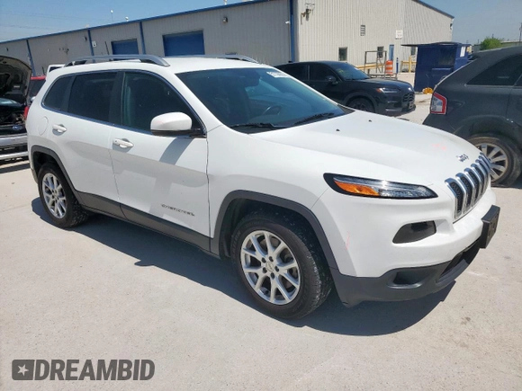 2017 Jeep Cherokee Latitude with VIN 1C4PJLCB5HW540477, listed as a Copart auction lot 51736995 with 124,387 mi miles and Salvage Title. Bid and sale history available at DreamBid. Image 4.