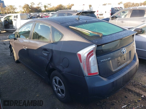 2015 Toyota Prius Four with VIN JTDKN3DU1F1949939, listed as a IAAI auction lot 41741074 with 186,714 mi miles. Bid and sale history available at carsss.com. Image 3.