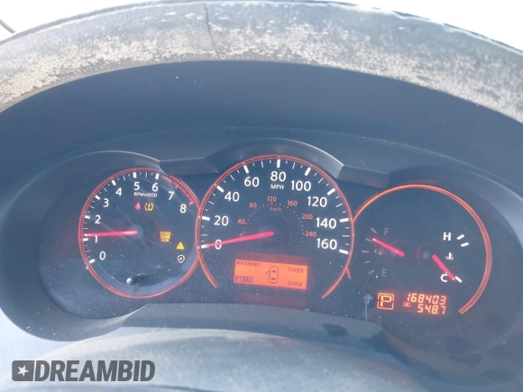 2008 Nissan Altima SL with VIN 1N4AL21EX8N498584, listed as a IAAI auction lot 41861570 with 168,403 mi miles and . Bid and sale history available at DreamBid. Image 7.