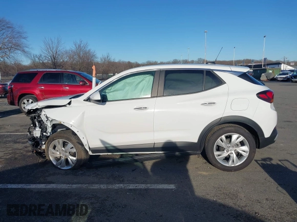 2024 Buick Encore GX Preferred with VIN KL4AMCSL1RB196043, listed as a IAAI auction lot 41131649 with 7,122 mi miles and . Bid and sale history available at DreamBid. Image 14.