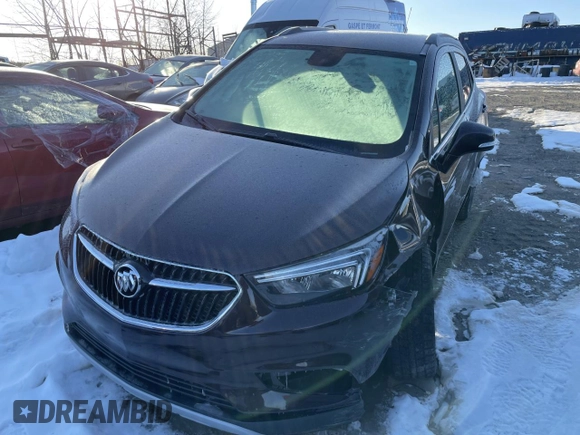 2018 Buick Encore Preferred with VIN KL4CJESB3JB704523, listed as a Copart auction lot 49801165 with 97,767 mi miles and Salvage Title. Bid and sale history available at carsss.com. Image 1.