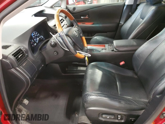 2012 Lexus RX 350 with VIN 2T2BK1BA6CC142860, listed as a Copart auction lot 54507075 with 198,475 mi miles and Clean Title. Bid and sale history available at DreamBid. Image 7.
