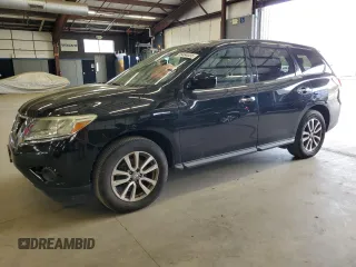 2014 Nissan Pathfinder Platinum with VIN 5N1AR2MM3EC666659, listed as a Copart auction lot 55464035 with 119,796 mi miles and Clean Title. Bid and sale history available at carsss.com. Image 1.