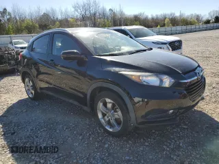 2016 Honda HR-V EX-L w/Navi with VIN 3CZRU6H74GM761423, listed as a Copart auction lot 48265645 with 129,272 mi miles and Salvage Title. Bid and sale history available at carsss.com. Image 4.