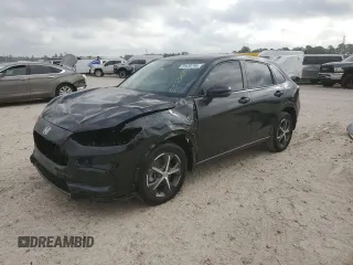 2023 Honda HR-V EX-L with VIN 3CZRZ1H7XPM731623, listed as a Copart auction lot 55638795 with 19,955 mi miles and Salvage title. Bid and sale history available at DreamBid. Image 1.