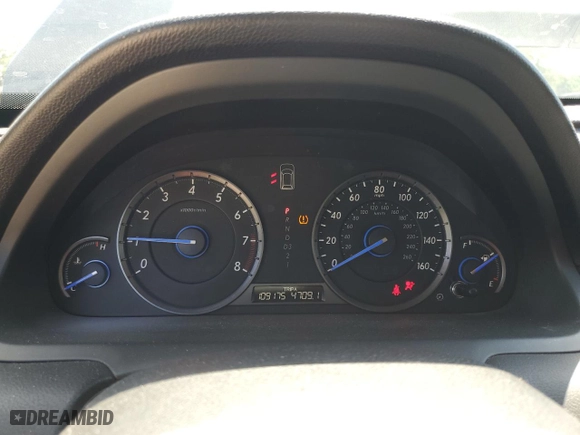 2010 Honda Accord Crosstour EX-L with VIN 5J6TF1H54AL014379, listed as a Copart auction lot 52249385 with 109,175 mi miles and Salvage Title. Bid and sale history available at carsss.com. Image 9.