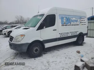 2013 Mercedes-Benz Sprinter with VIN WD3PF0CCXD5738068, listed as a Copart auction lot 86983934 with 348,679 mi miles and Salvage Title. Bid and sale history available at DreamBid. Image 1.