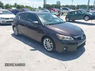 2011 Lexus CT 200h with VIN JTHKD5BH2B2020124, listed as a IAAI auction lot 42481966 with 157,080 mi miles and . Bid and sale history available at DreamBid. Image 1.