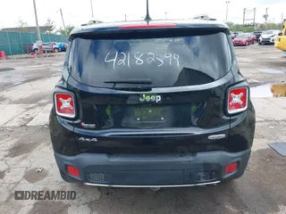 2015 Jeep Renegade Limited with VIN ZACCJADT3FPC34091, listed as a IAAI auction lot 42182599 with 100,610 mi miles and . Bid and sale history available at DreamBid. Image 16.