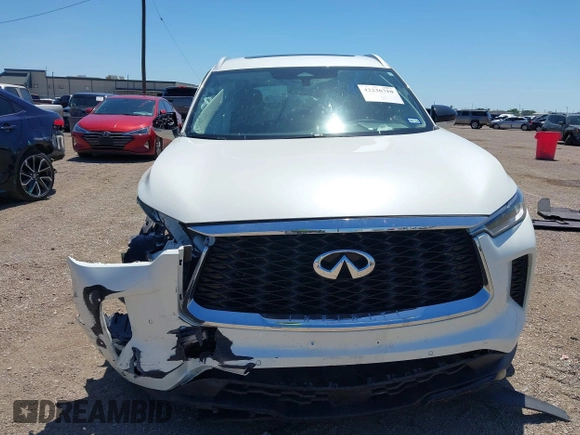 2024 Infiniti QX60 Luxe with VIN 5N1DL1FS0RC338206, listed as a IAAI auction lot 42236710 with 17,837 mi miles and . Bid and sale history available at DreamBid. Image 11.