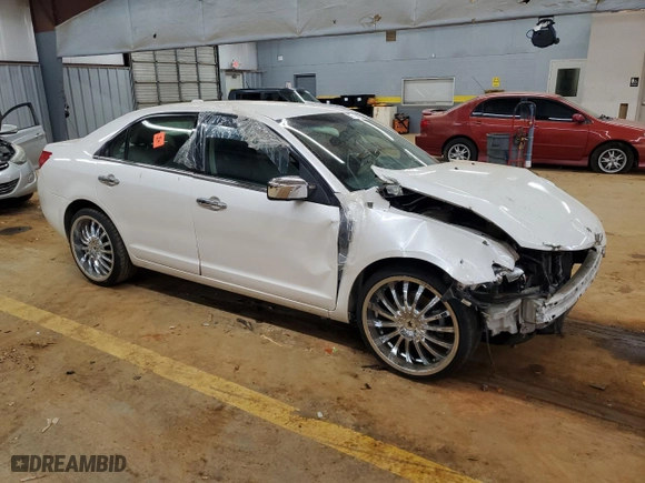 2011 Lincoln MKZ with VIN 3LNHL2GC1BR767344, listed as a Copart auction lot 43369785 with 0 mi miles and Salvage Title. Bid and sale history available at carsss.com. Image 4.