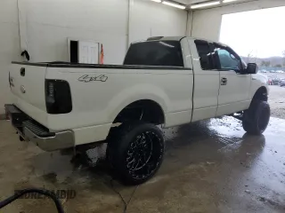2006 Ford F-150 XLT with VIN 1FTPX14V06NB40275, listed as a Copart auction lot 47779085 with 147,077 mi miles and Salvage Title. Bid and sale history available at carsss.com. Image 3.