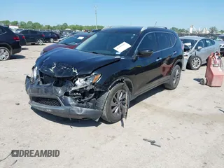 2016 Nissan Rogue SL with VIN 5N1AT2MV8GC879202, listed as a IAAI auction lot 41990985 with 118,198 mi miles and . Bid and sale history available at DreamBid. Image 17.