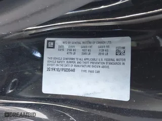 2015 Chevrolet Camaro SS with VIN 2G1FK1EJ1F9236448, listed as a IAAI auction lot 41459144 with 11,926 mi miles. Bid and sale history available at carsss.com. Image 9.
