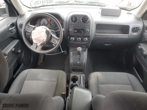 2012 Jeep Patriot Sport with VIN 1C4NJRBBXCD570221, listed as a Copart auction lot 48314135 with 49,956 mi miles and Salvage Title. Bid and sale history available at carsss.com. Image 8.