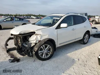 2012 Nissan Rogue S with VIN JN8AS5MT0CW277351, listed as a Copart auction lot 50268265 with 105,211 mi miles and Non Repairable. Bid and sale history available at carsss.com. Image 1.