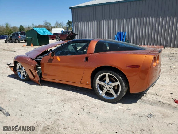 2007 Chevrolet Corvette with VIN 1G1YY26U975122086, listed as a Copart auction lot 49372735 with 173,238 mi miles and Salvage Title. Bid and sale history available at carsss.com. Image 2.