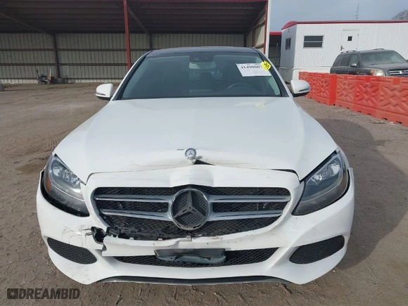 2016 Mercedes-Benz C-Class C 300 Luxury with VIN 55SWF4KBXGU126987, listed as a IAAI auction lot 41490807 with 49,231 mi miles. Bid and sale history available at carsss.com. Image 12.