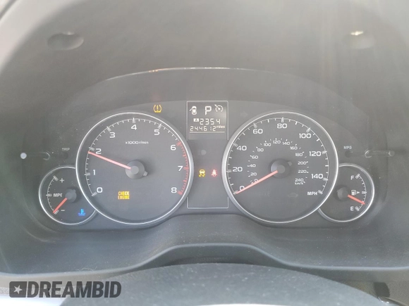 2013 Subaru Legacy Premium with VIN 4S3BMCC6XD3041609, listed as a Copart auction lot 54258015 with 244,612 mi miles and Clean Title. Bid and sale history available at carsss.com. Image 9.