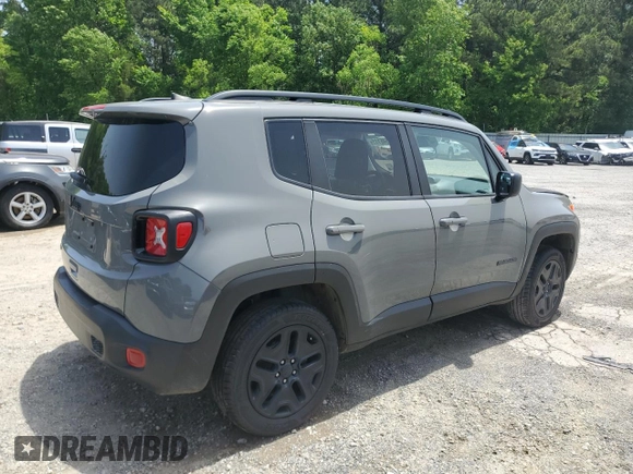 2021 Jeep Renegade Upland with VIN ZACNJDAB7MPM54754, listed as a Copart auction lot 56546115 with 78,741 mi miles and Salvage title. Bid and sale history available at DreamBid. Image 3.