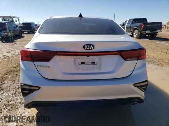 2020 Kia Forte LXS with VIN 3KPF24AD0LE221090, listed as a Copart auction lot 47781605 with 56,767 mi miles and Salvage Title. Bid and sale history available at carsss.com. Image 6.