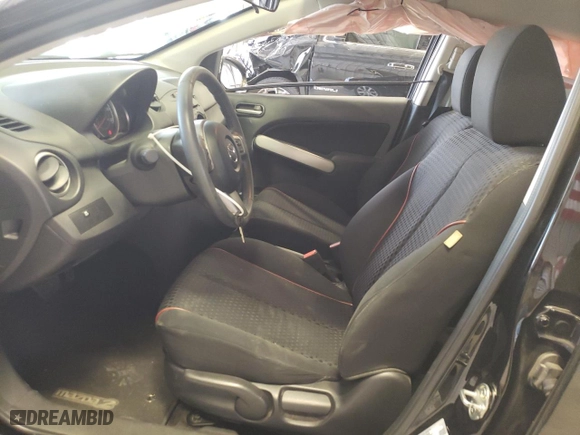2012 Mazda Mazda2 Touring with VIN JM1DE1LY0C0147434, listed as a Copart auction lot 70712464 with 72,246 mi miles and Salvage Title. Bid and sale history available at carsss.com. Image 7.
