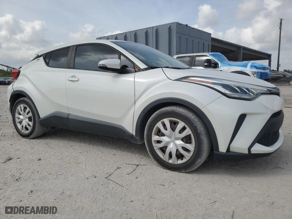 2021 Toyota C-HR LE with VIN NMTKHMBX9MR131383, listed as a Copart auction lot 50441295 with 13,264 mi miles and Salvage Title. Bid and sale history available at carsss.com. Image 4.