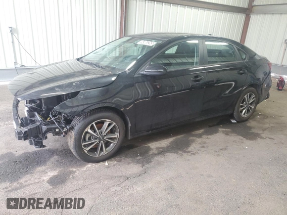 2023 Kia Forte LXS with VIN 3KPF24AD6PE598237, listed as a Copart auction lot 44965265 with 17,621 mi miles and Non Repairable. Bid and sale history available at carsss.com. Image 1.