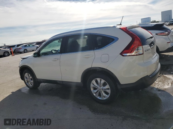 2012 Honda CR-V EX-L with VIN 5J6RM3H79CL042680, listed as a Copart auction lot 41404365 with 79,946 mi miles and Salvage Title. Bid and sale history available at carsss.com. Image 2.