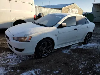 2010 Mitsubishi Lancer DE with VIN JA32U1FU3AU001245, listed as a Copart auction lot 42812755 with 126,262 mi miles and Salvage Title. Bid and sale history available at carsss.com. Image 1.