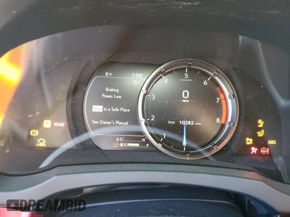 2024 Lexus IS 350 F Sport with VIN JTHGZ1E2XR5033090, listed as a Copart auction lot 76542374 with 10,282 mi miles and Non repairable. Bid and sale history available at DreamBid. Image 9.